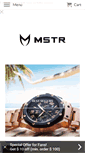 Mobile Screenshot of mstrwatches.com